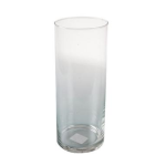 Glass Vase - Cylindrical, 30cm Clear 